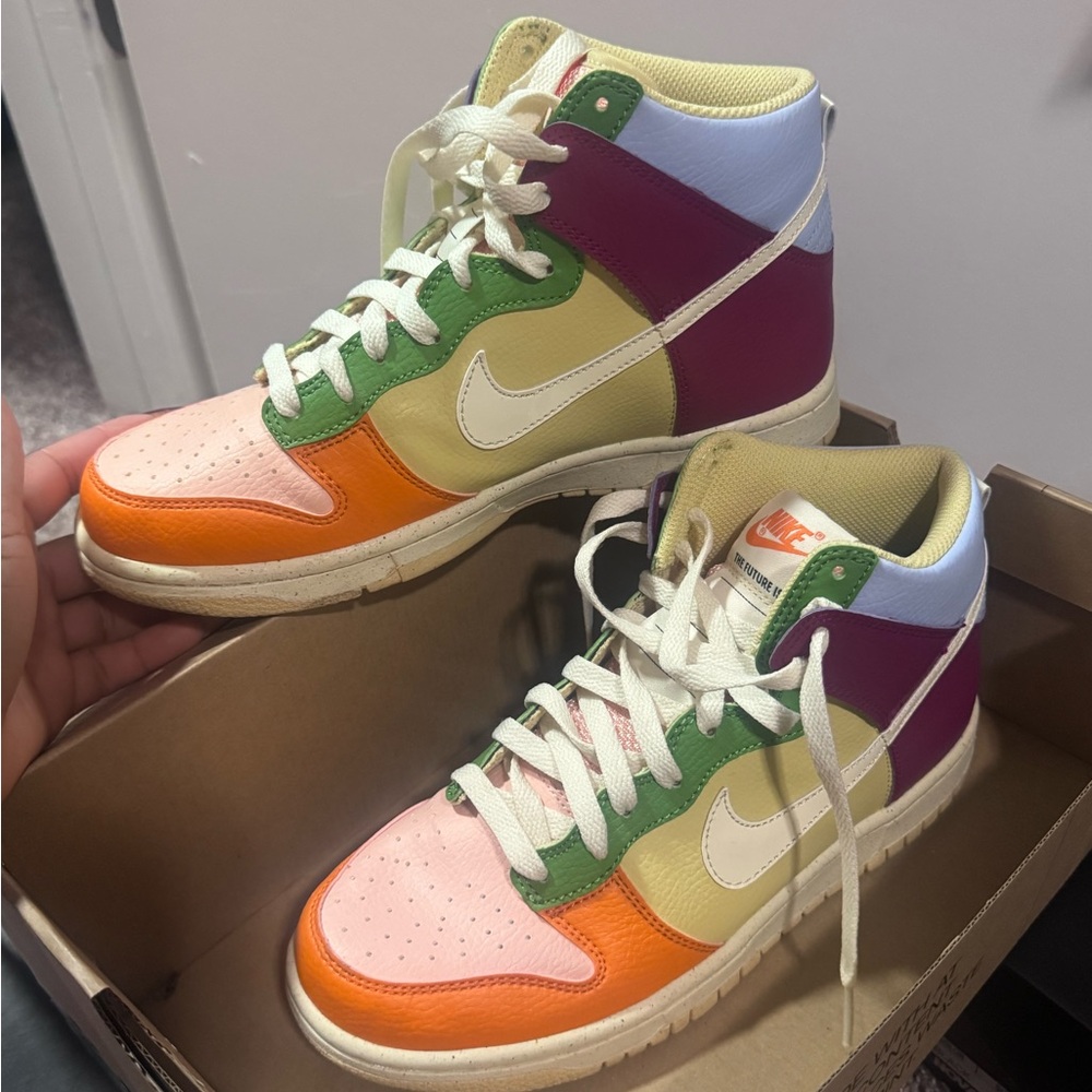 Nike Colorful High-Top Women's Sneakers